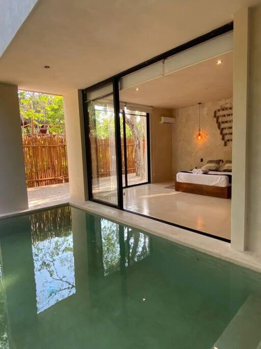 Apartment With Private Pool Tulum Chemuyil Exterior photo